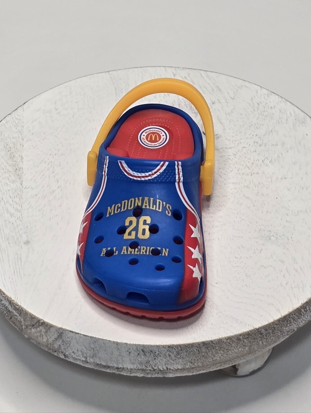 2026 McDonald's Small All-American Games x Crocs Happy Meal Toy KeyClip